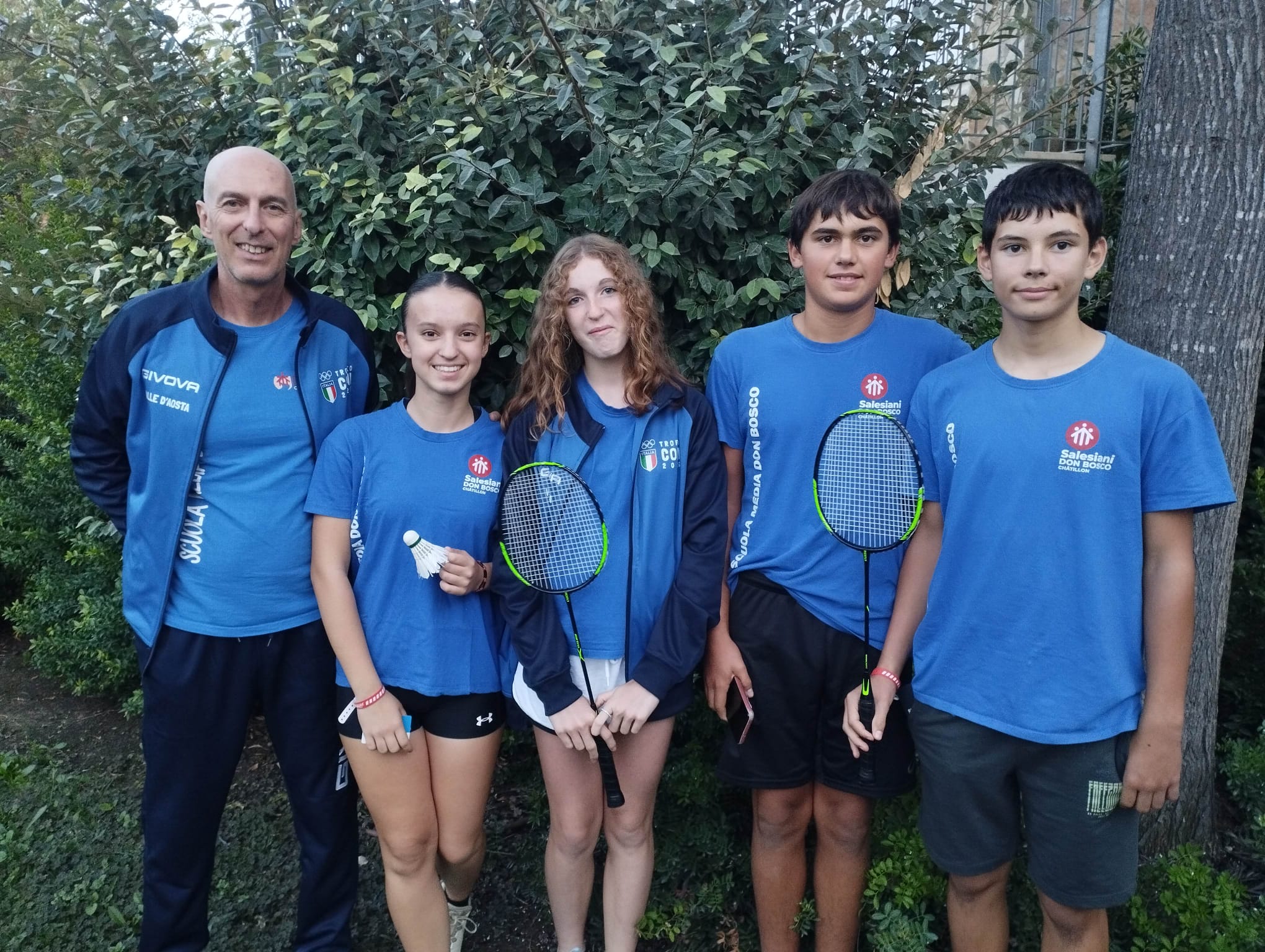 Badminton squadra