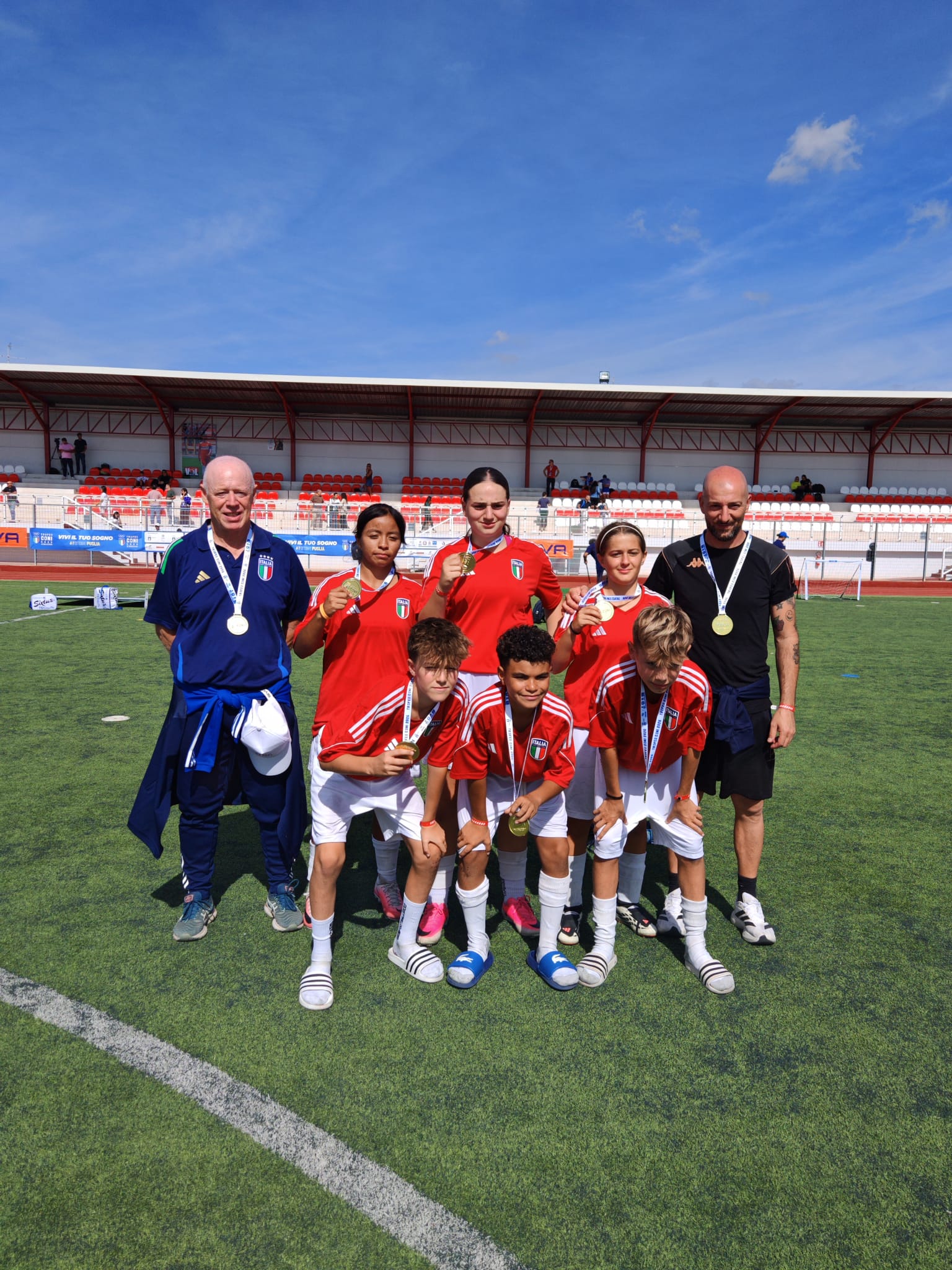 Calcio in campo