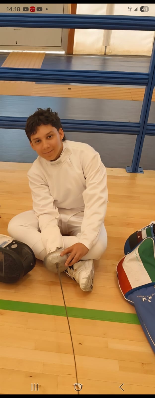 Scherma atleta