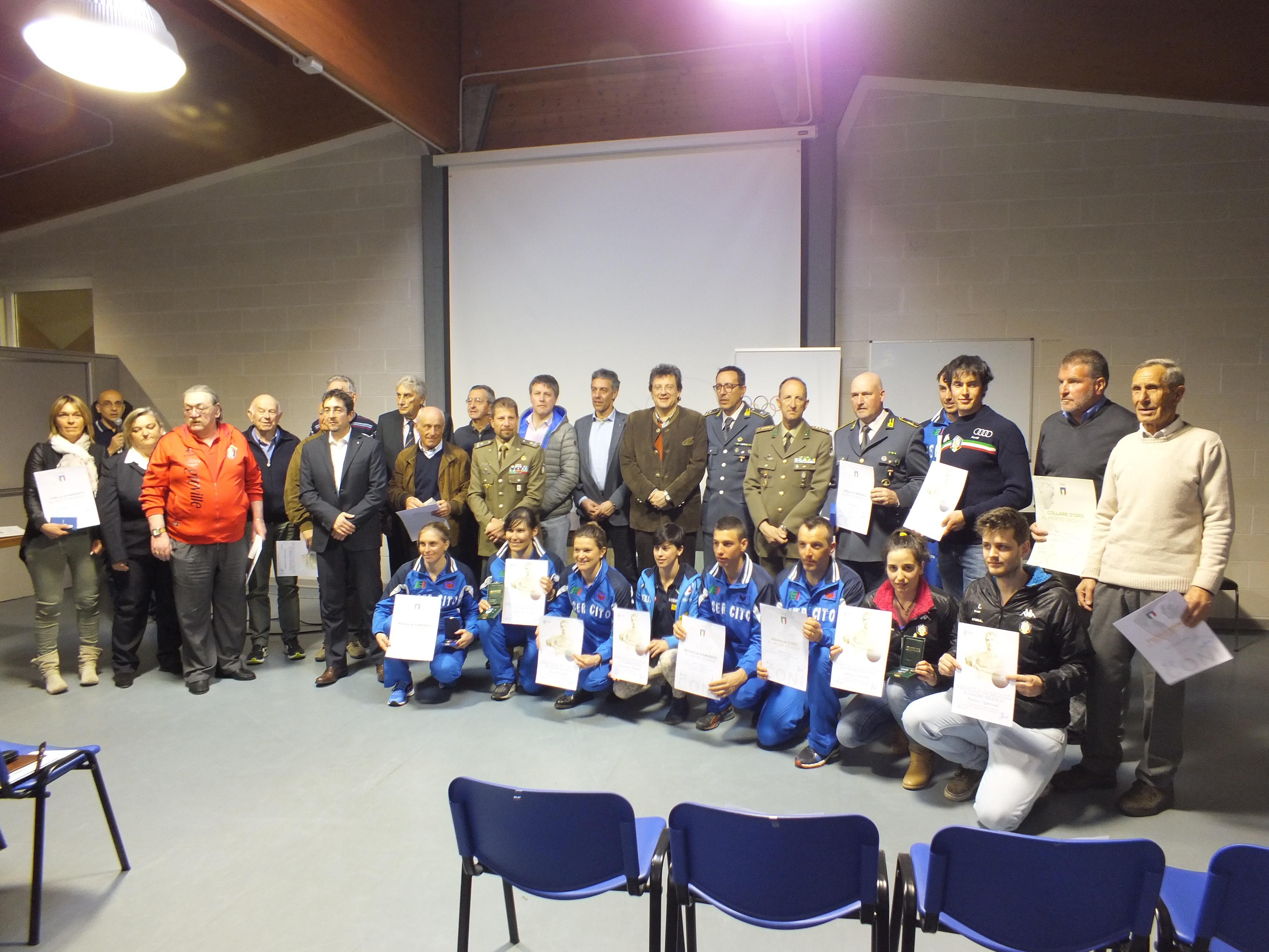 Premiati e autorità